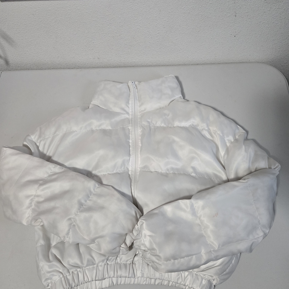 SHEIN White Puffer Jacket